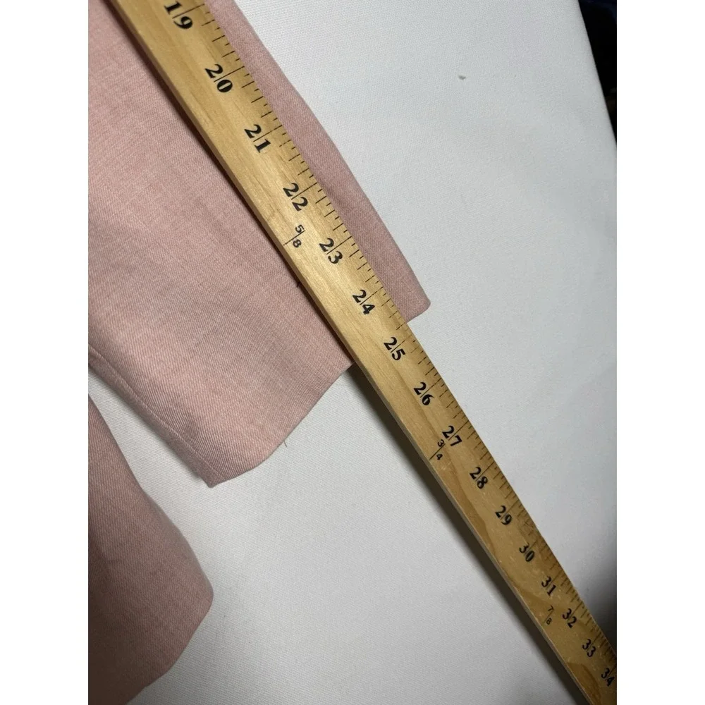 Banana Republic Suit Sport Blazer 38R Pink Rayon Unlined Tailored Pants 32x30